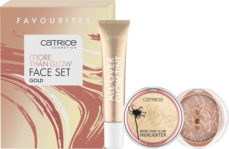 Catrice More Than Glow Face Set make-up sada odstín Gold