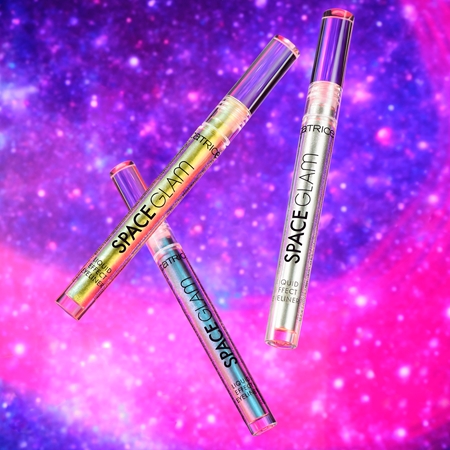 Catrice Space Glam Šķidrais acu laineris ar mirdzumiem
