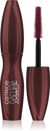 Catrice ETERNAL RED Glam & Doll Volume mini mascara nadający objętość i podkręcający rzęsy