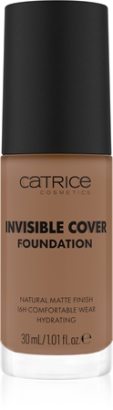 Catrice Invisible Cover Foundation makeup lichid cu efect matifiant