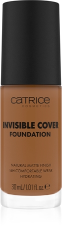 Catrice Invisible Cover Foundation fondotinta coprente liquido effetto opaco