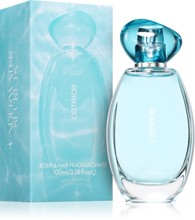 Catrice UNDERWATER SECRETS refreshing mist for body and hair