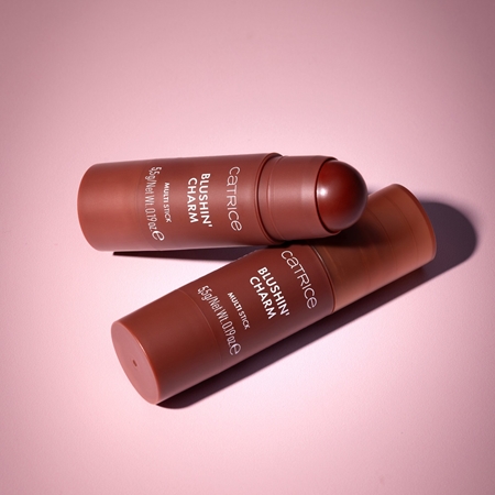 Catrice Blushin' Charm Multi Stick Blush with Illuminator in a stick