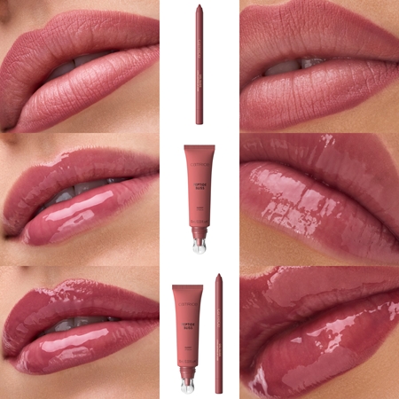 Catrice Gel Glide Long-Lasting Lip Liner Contour Lip Pencil with matt effect