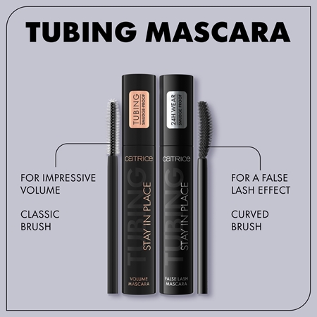 Catrice TUBING Stay In Place Μάσκαρα για αποτέλεσμα ψεύτικων βλεφαρίδων
