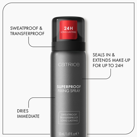 Catrice Superproof Fixing Spray σταθεροποιητικό σπρέι για μεικ απ