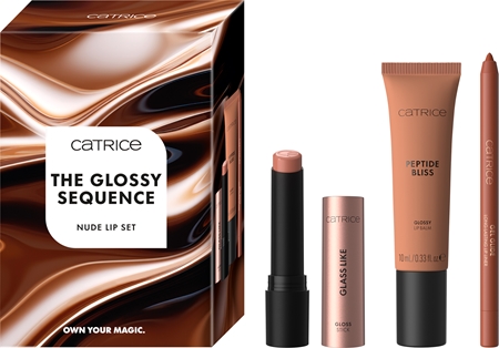 Catrice The Glossy Sequence Nude Lip Set sada na pery