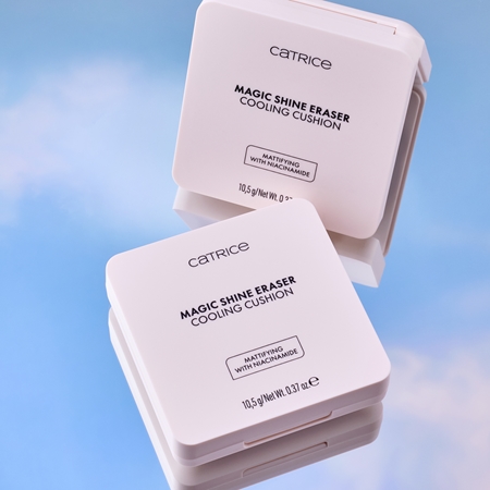 Catrice Magic Shine Eraser Cooling Cushion base subrejacente mate com efeito resfrescante