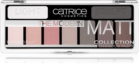 Catrice The Modern Matt Collection paleta očních stínů