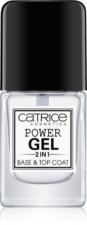 Catrice Power Gel 2 in1 verniz de unhas de base e cobertura