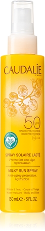 Caudalie Suncare zaščitni losjon za sončenje v pršilu SPF 50