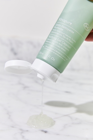 Caudalie Vinopure Purifying Gel Cleanser Deep-Cleansing Gel for oily and problem skin