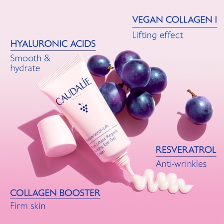 Caudalie Resveratrol-Lift intenzivní oční krém se zpevňujícím účinkem