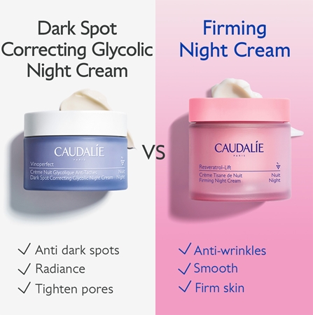 Caudalie Resveratrol-Lift зміцнюючий нічний крем з відновлюючим ефектом змінне наповнення
