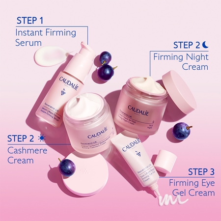 Caudalie Resveratrol-Lift зміцнюючий нічний крем з відновлюючим ефектом змінне наповнення