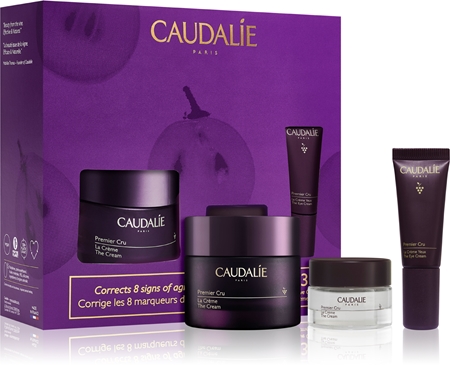 Caudalie Premier Cru 1,2,3 Set Travel Kit for the face and eye area