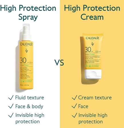 Caudalie Vinosun невидимий спрей для засмаги SPF 30