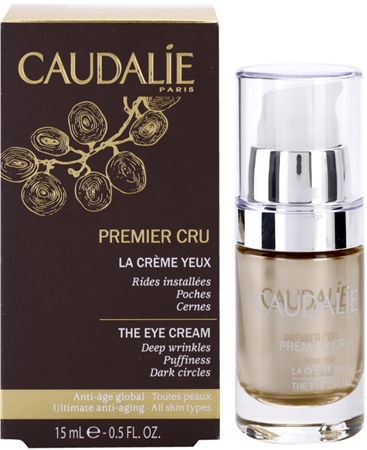 Caudalie Premier Cru zpevňující oční krém proti otokům a tmavým kruhům
