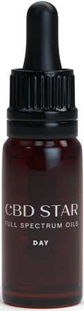 CBD Star Full Spectrum Oils Day 10 % CBD podpora koncentrace a duševního výkonu