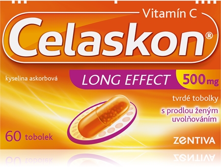 Celaskon Celaskon Long Effect 500mg vitamín C s postupným uvolňováním