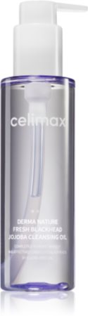 celimax Derma Nature Jojoba óleo de limpeza removedor de maquilhagem anticravos