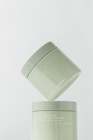 celimax Ji Woo Gae Heartleaf BHA Peeling Pad kuorivat laput rauhoittava vaikutus