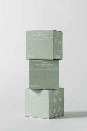 celimax Ji Woo Gae Heartleaf BHA Peeling Pad kuorivat laput rauhoittava vaikutus