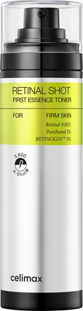 celimax Retinal Shot First Essence Toner aufhellendes Gesichtstonikum mit festigender Wirkung