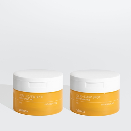 celimax Pore+Dark Spot Brightening Pad toner pads for radiance and hydration