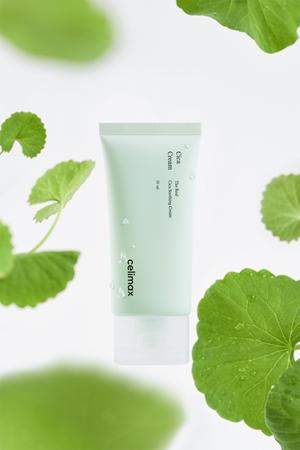 celimax The Real Cica Soothing Cream crème légère apaisante texture gel
