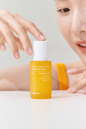 celimax Pore+Dark Spot Brightening Serum Regenerating And Brightening Serum to minimise pores
