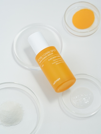 celimax Pore+Dark Spot Brightening Serum Regenerating And Brightening Serum to minimise pores