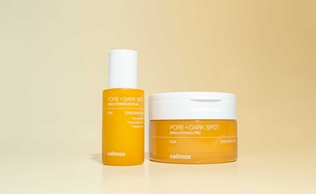 celimax Pore+Dark Spot Brightening Serum Regenerating And Brightening Serum to minimise pores