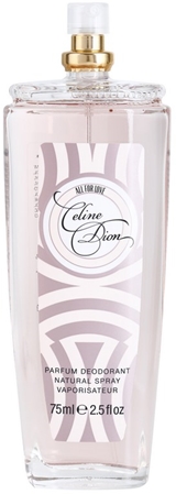 Celine Dion All for Love dezodorant z atomizerem dla kobiet 75 ml
