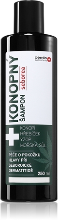 Cemio Konopný seborea konopný šampon proti lupénce a seboroické dermatitidě