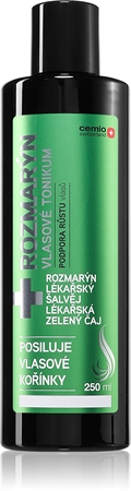 Cemio Rozmarýnové tonikum vlasové tonikum pro růst vlasů a posílení od kořínků