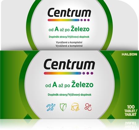 Centrum Multivitamín A-Z tablety s multivitamínovým komplexem