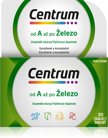 Centrum Multivitamín A-Z tablety s multivitamínovým komplexem