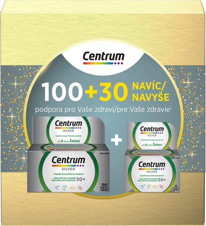 Centrum Silver 50+ Vánoční balení tablety s multivitamínovým komplexem
