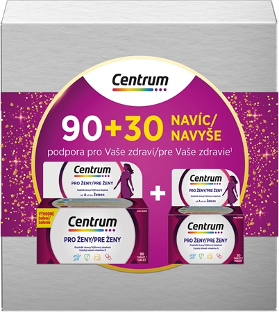 Centrum Pre ženy komplexný multivitamín s minerálmi