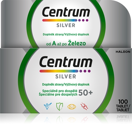 Centrum Silver 50+ komplexní multivitamín pro dospělé