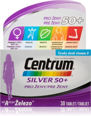 Centrum Silver 50+ for women tabletki z kompleksem multiwitaminowym