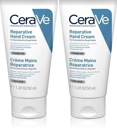 CeraVe Repairing Reparative Hand Cream ensemble mains