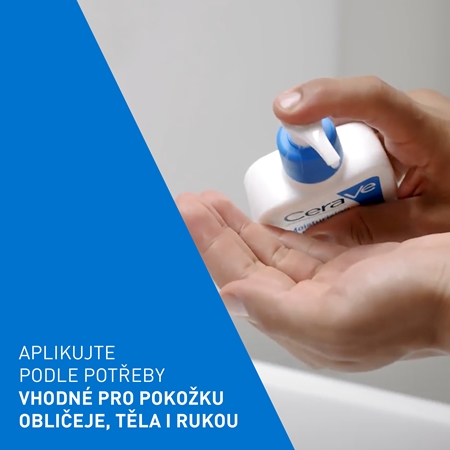 CeraVe Moisturizers Lotion hydratační mléko na tělo a obličej pro suchou až velmi suchou pokožku