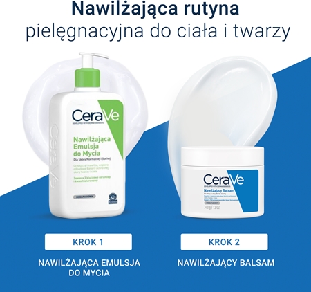 CeraVe Moisturizers nawilżający balsam do twarzy i ciała do skóry suchej i bardzo suchej