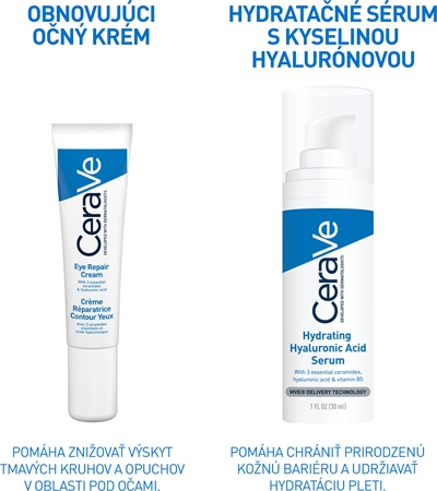 CeraVe Eye Repair Cream očný krém proti opuchom a tmavým kruhom