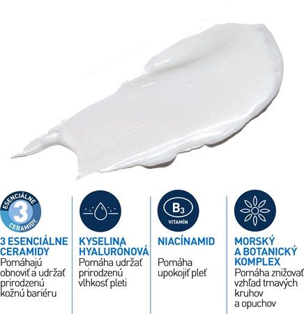 CeraVe Eye Repair Cream očný krém proti opuchom a tmavým kruhom