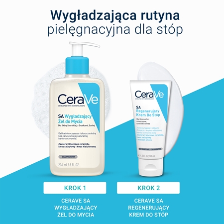 CeraVe SA krem odnawiający do nóg