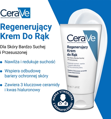 CeraVe Repairing Reparative Hand Cream odnawiający krem do rąk