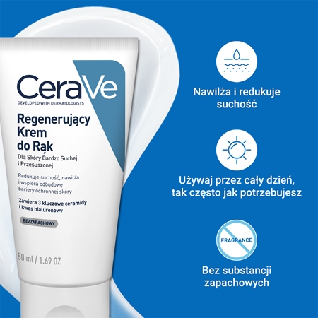 CeraVe Repairing Reparative Hand Cream odnawiający krem do rąk